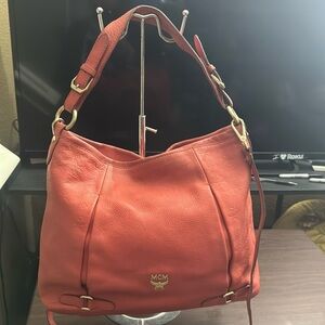 Authentic MCM Two Way Imprente Bag